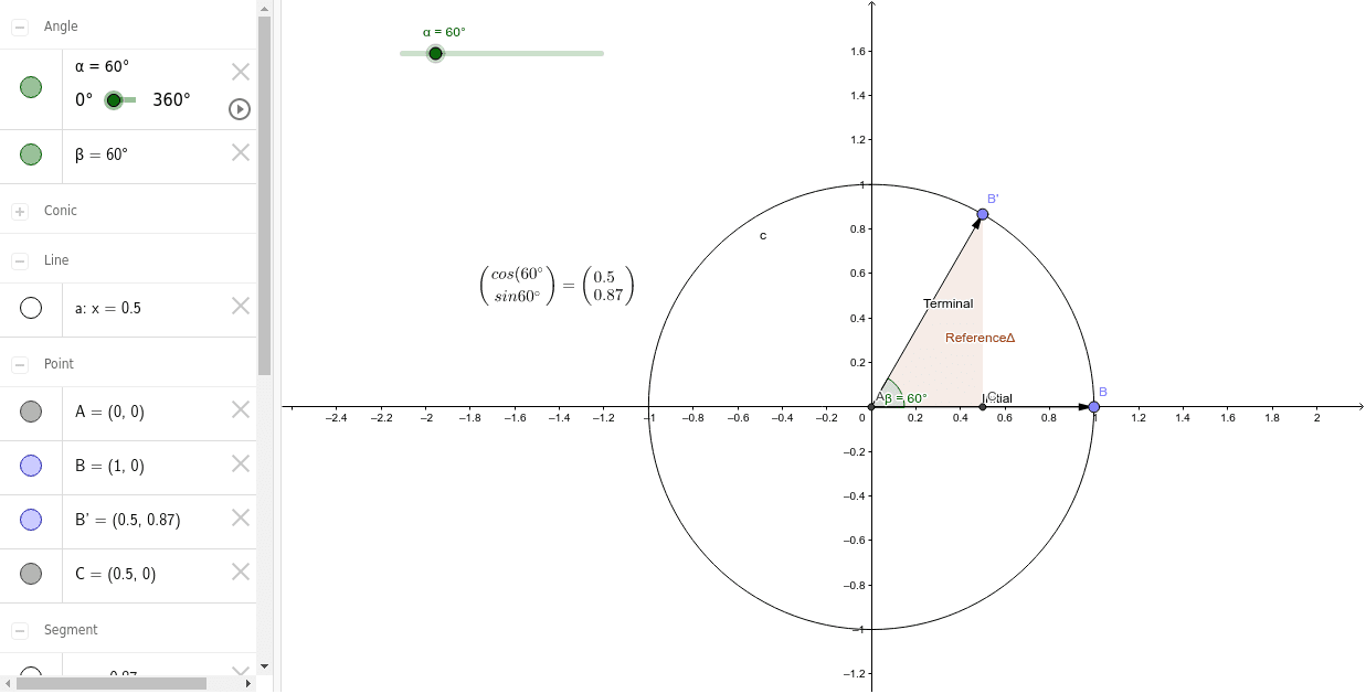 GeoGebra Applet