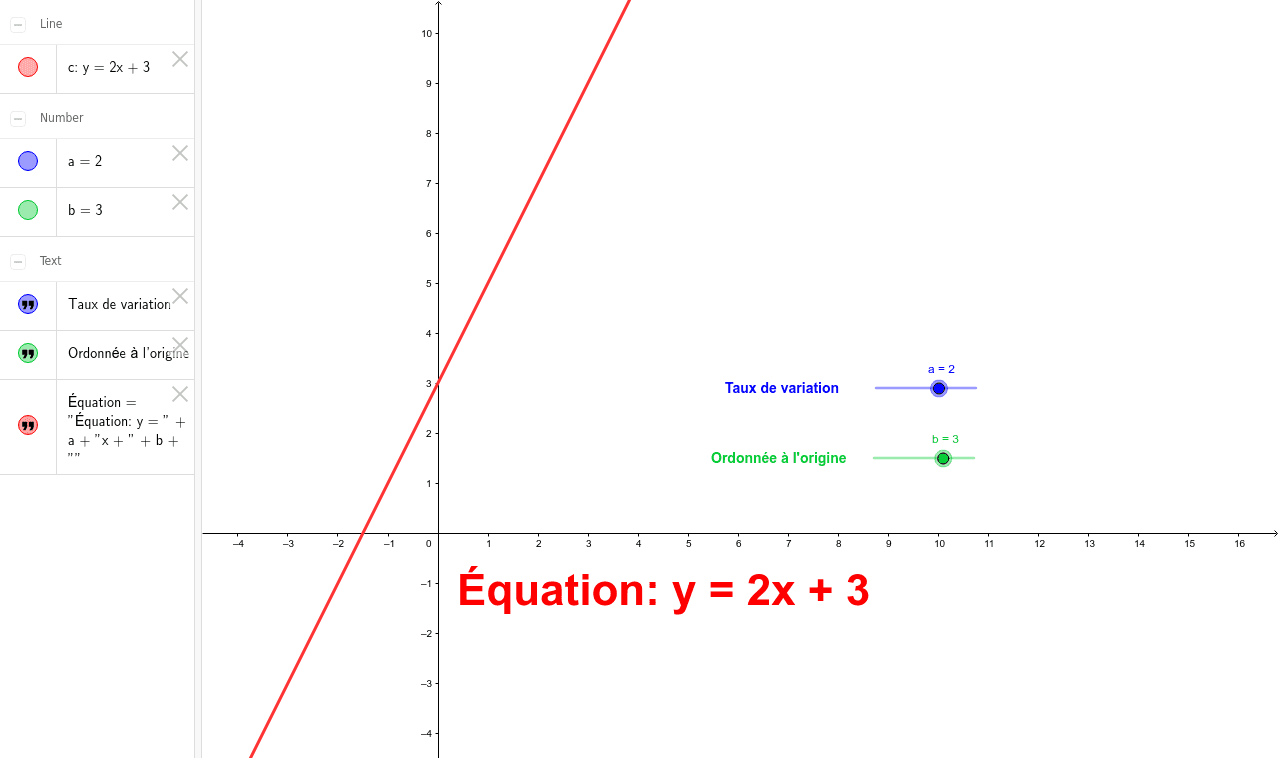 GeoGebra Applet
