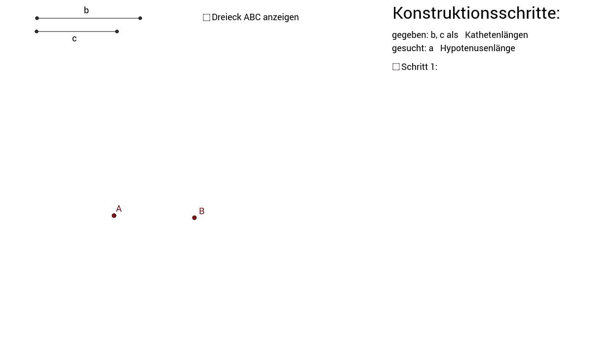 GeoGebra Applet