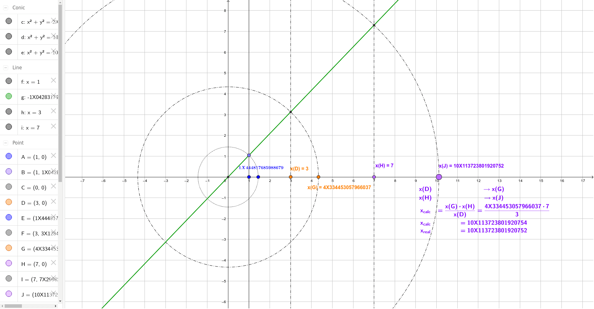 GeoGebra Applet