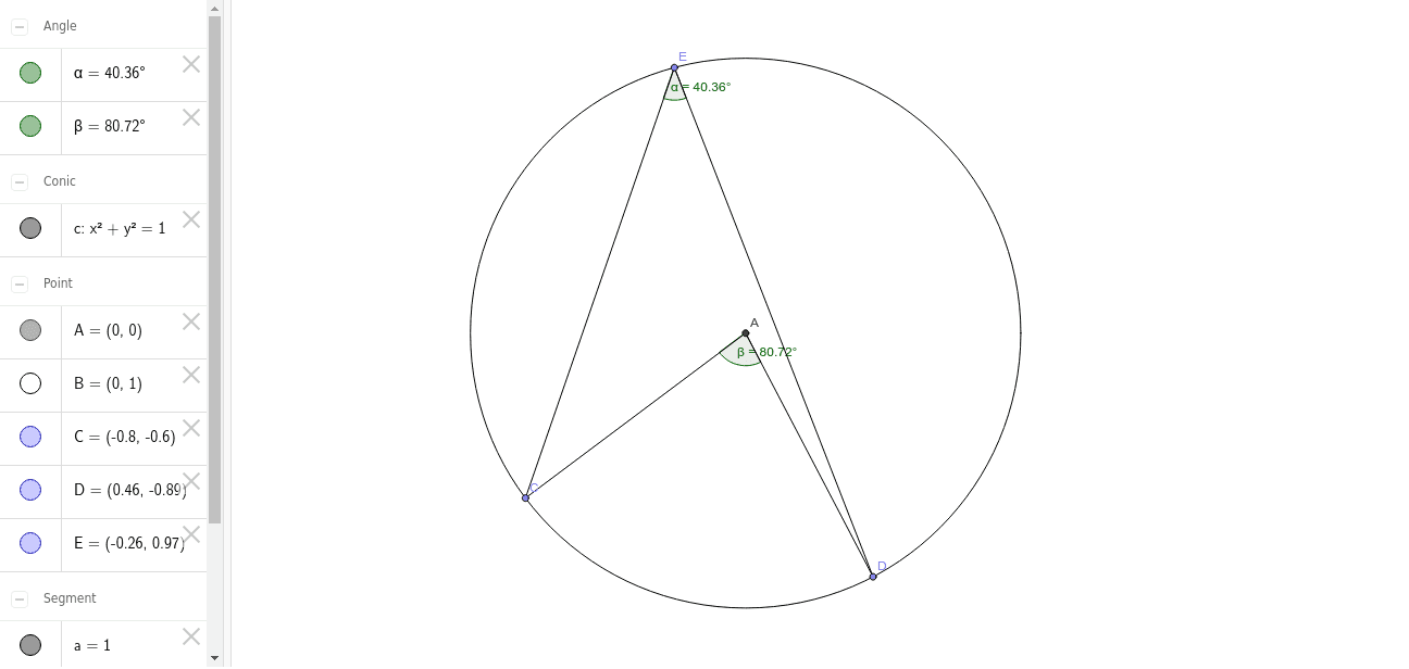 GeoGebra Applet
