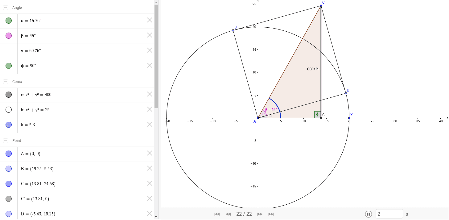 GeoGebra Applet