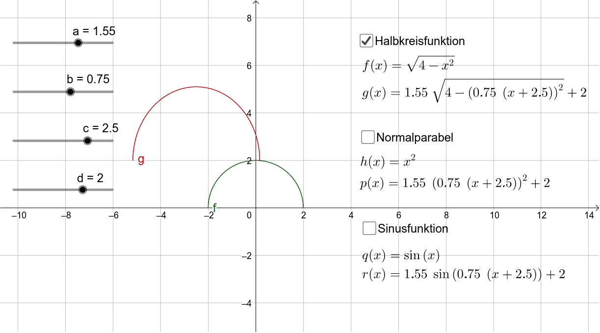 GeoGebra Applet