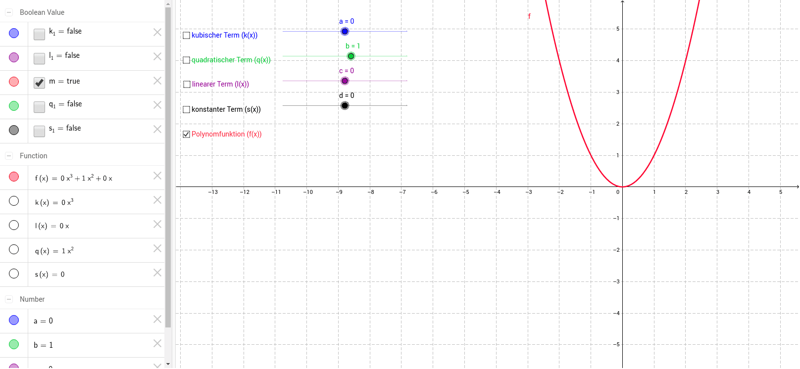 GeoGebra Applet
