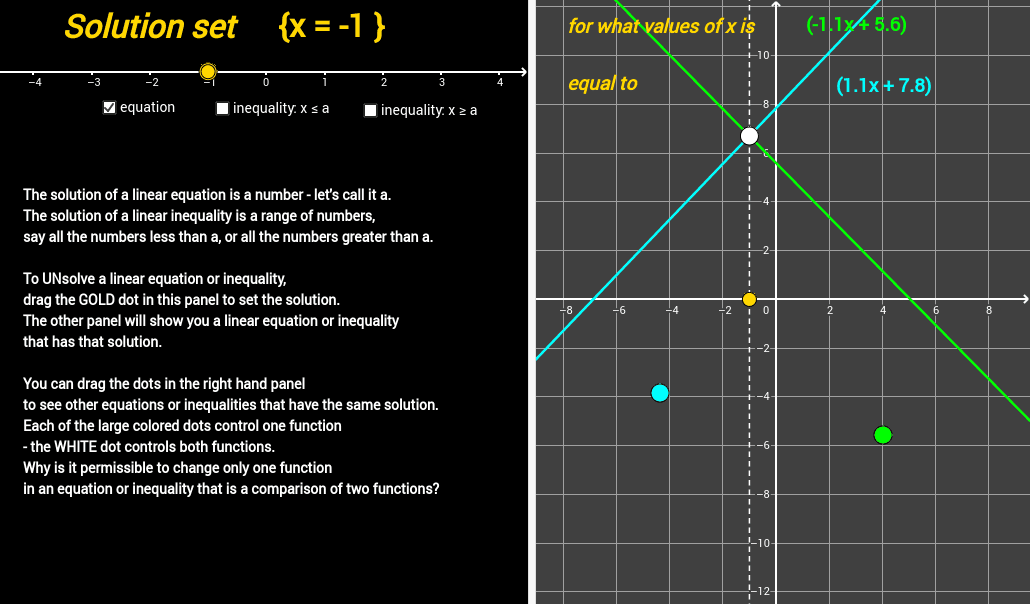 GeoGebra Applet