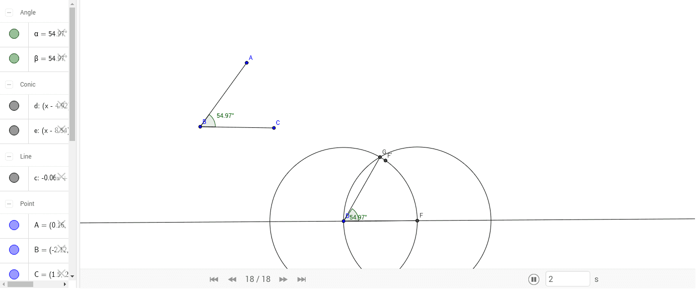 GeoGebra Applet