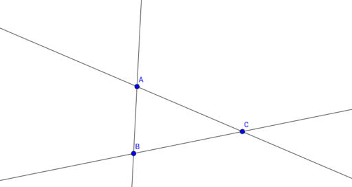 Constructing an Excircle – GeoGebra