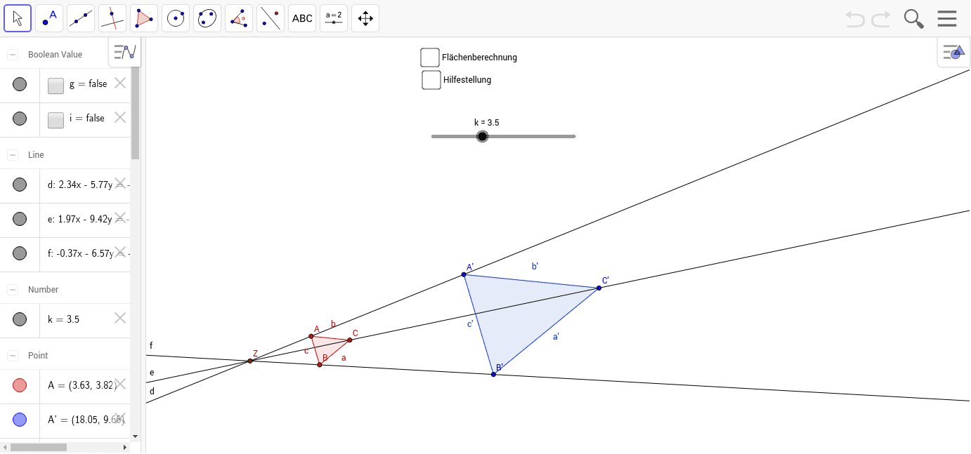 GeoGebra Applet