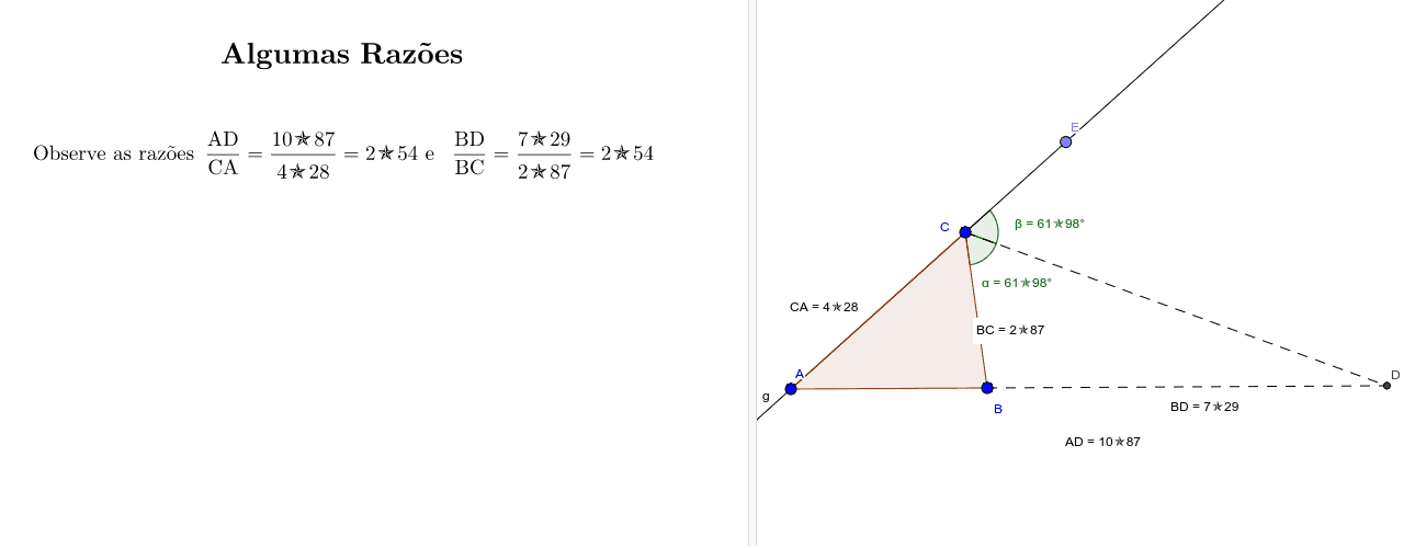 GeoGebra Applet