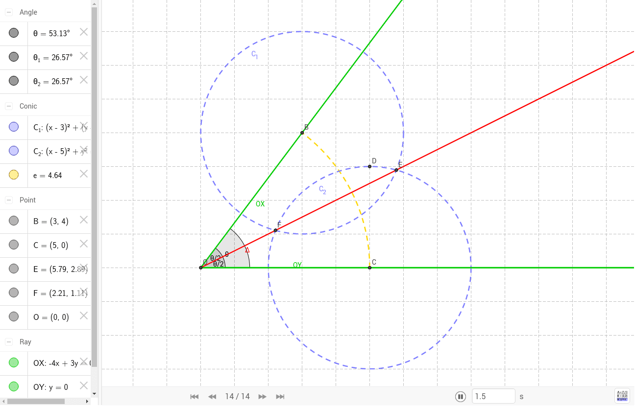 GeoGebra Applet