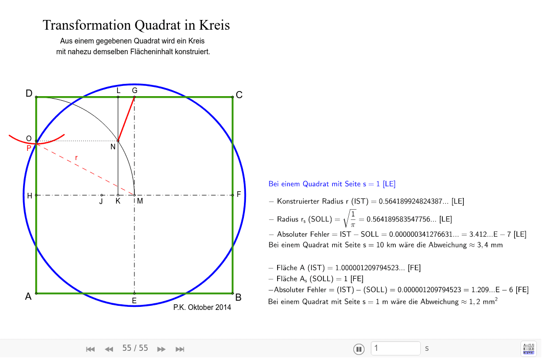 GeoGebra Applet