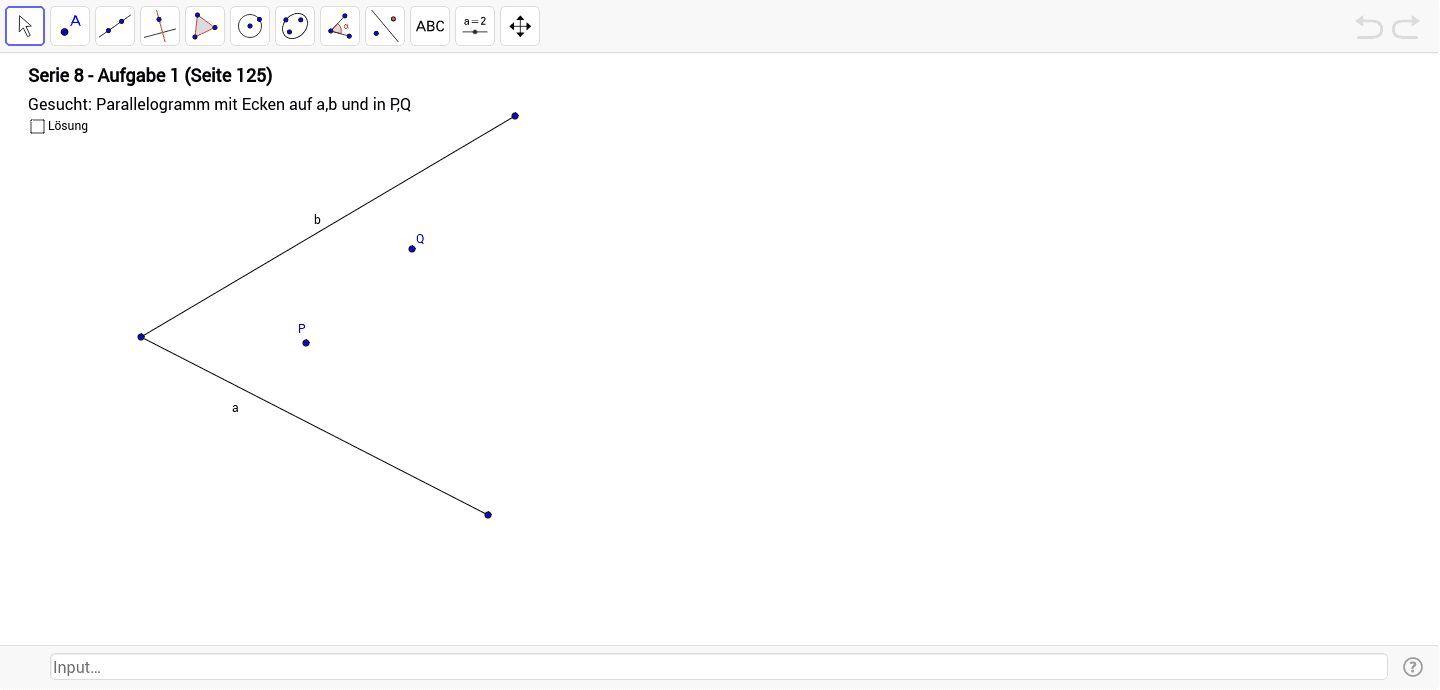 GeoGebra Applet