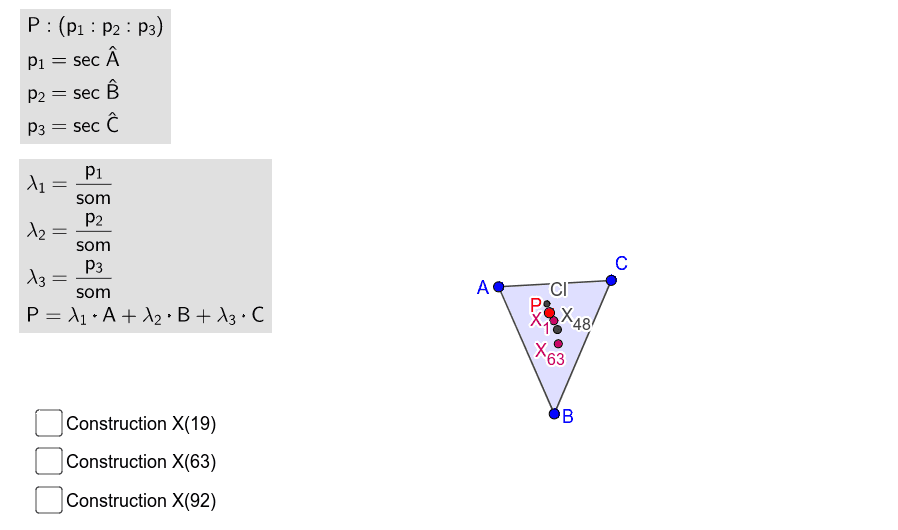 GeoGebra Applet