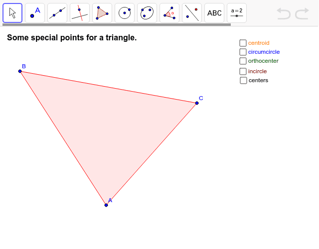 GeoGebra Applet