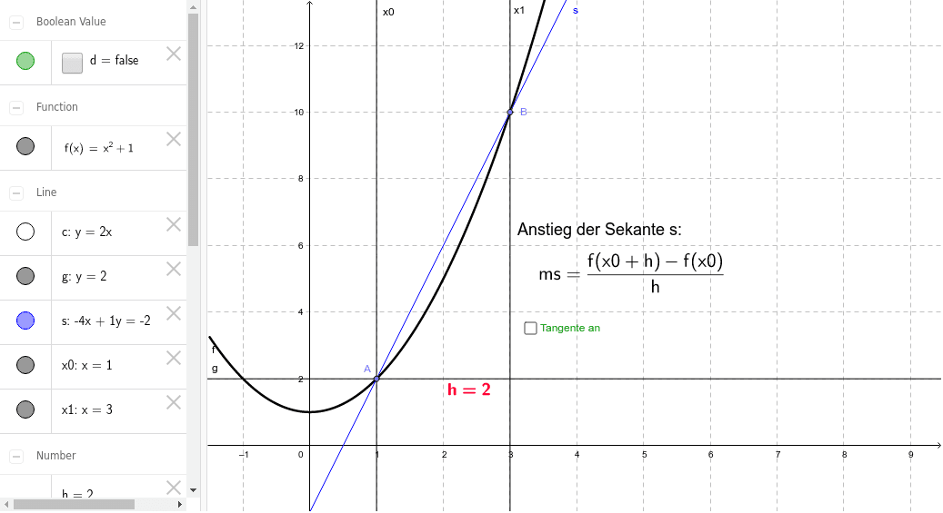 GeoGebra Applet