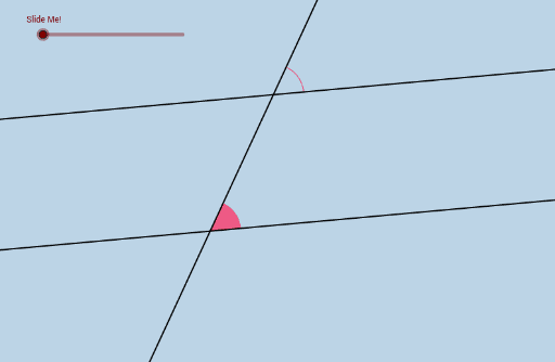 Corresponding Angles Theorem (V2) – GeoGebra