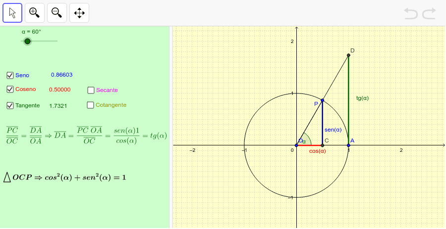 GeoGebra Applet