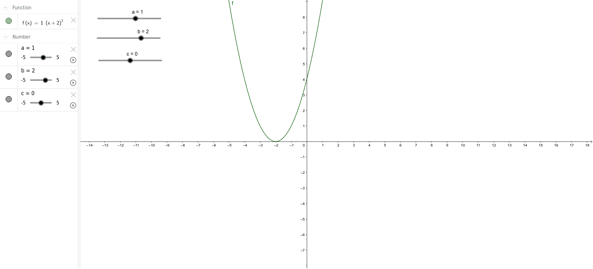 GeoGebra Applet