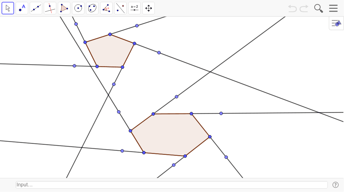 Find the measure of each exterior angle of the two polygons.