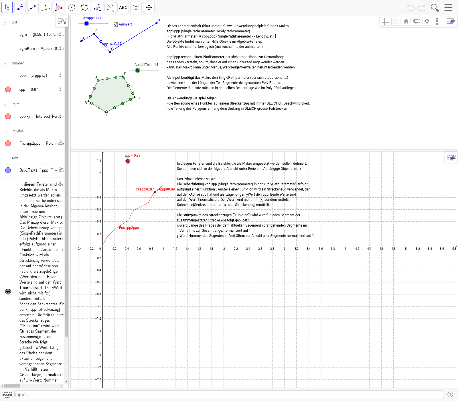 GeoGebra Applet