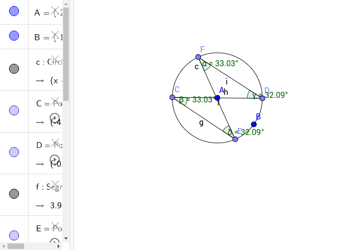 Angles Subtended by Same Arc