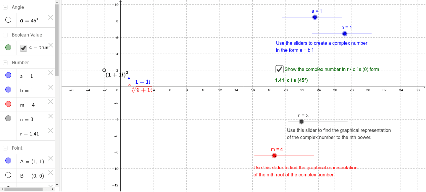GeoGebra Applet