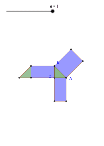 شبكة المنشور الثلاثي Geogebra
