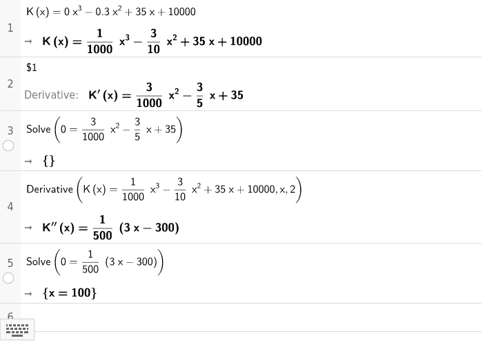 GeoGebra Applet