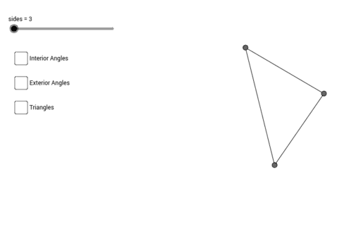 Sum Of Interior And Exterior Angles Of Polygons Geogebra