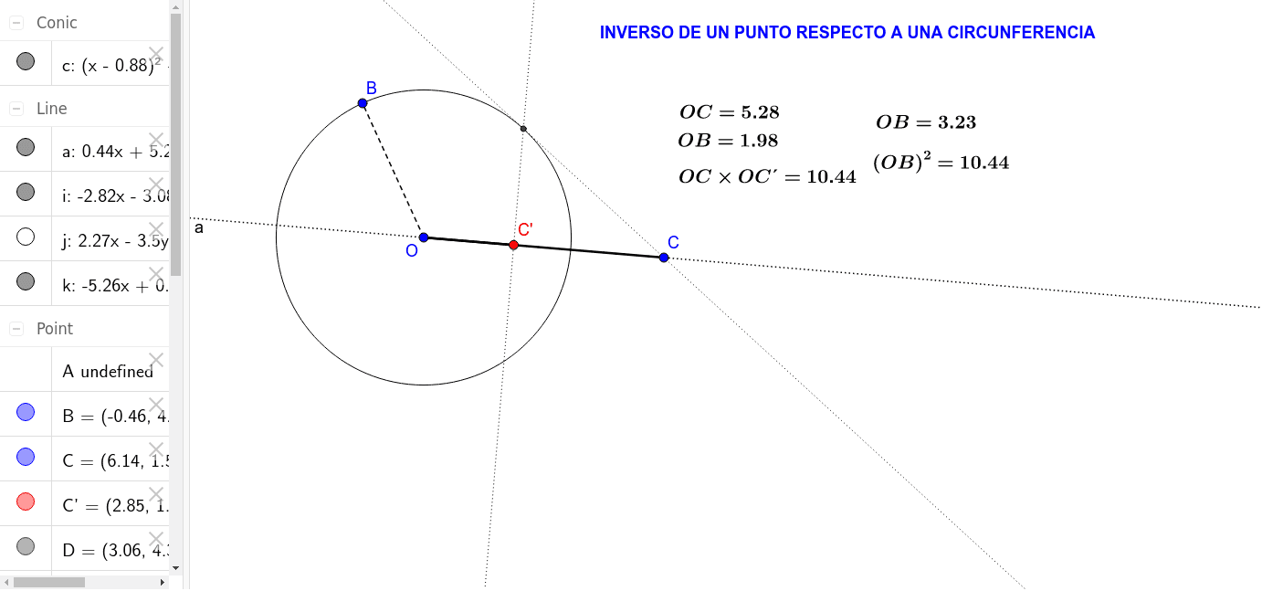 GeoGebra Applet
