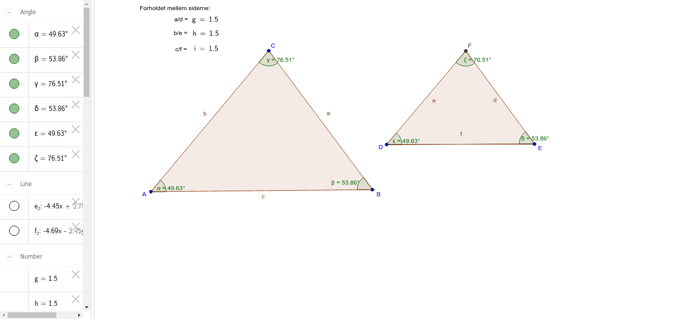 GeoGebra Applet