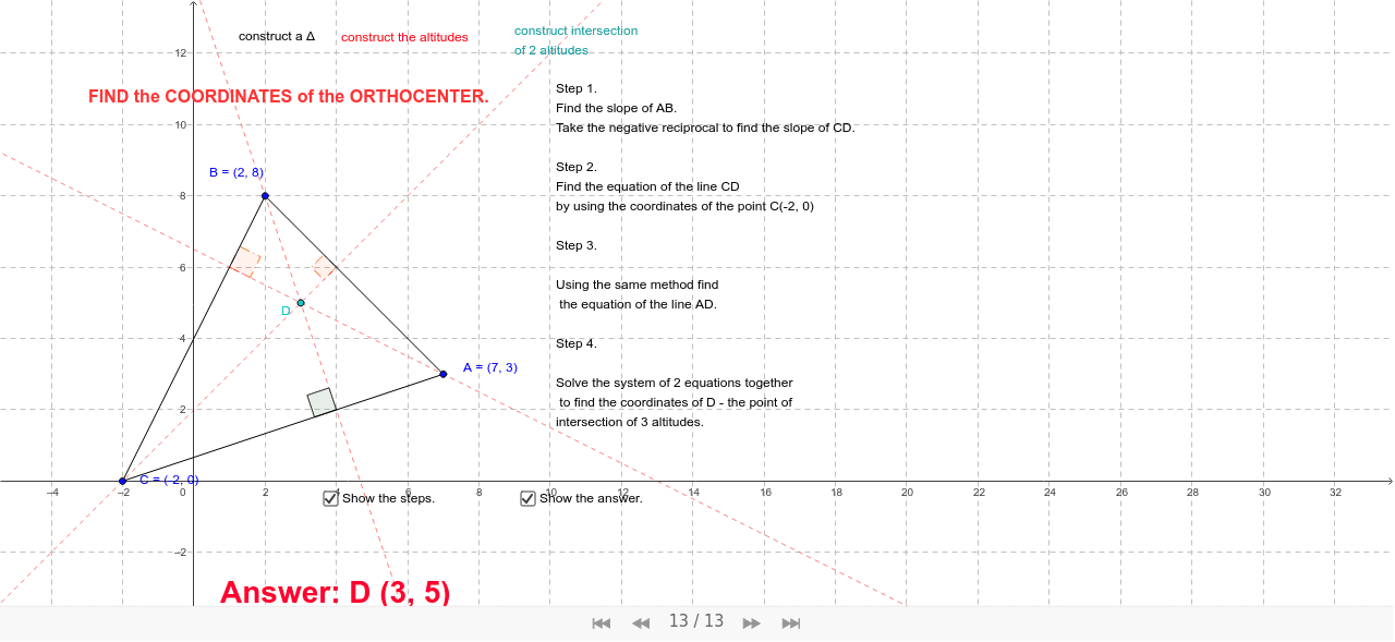 GeoGebra Applet
