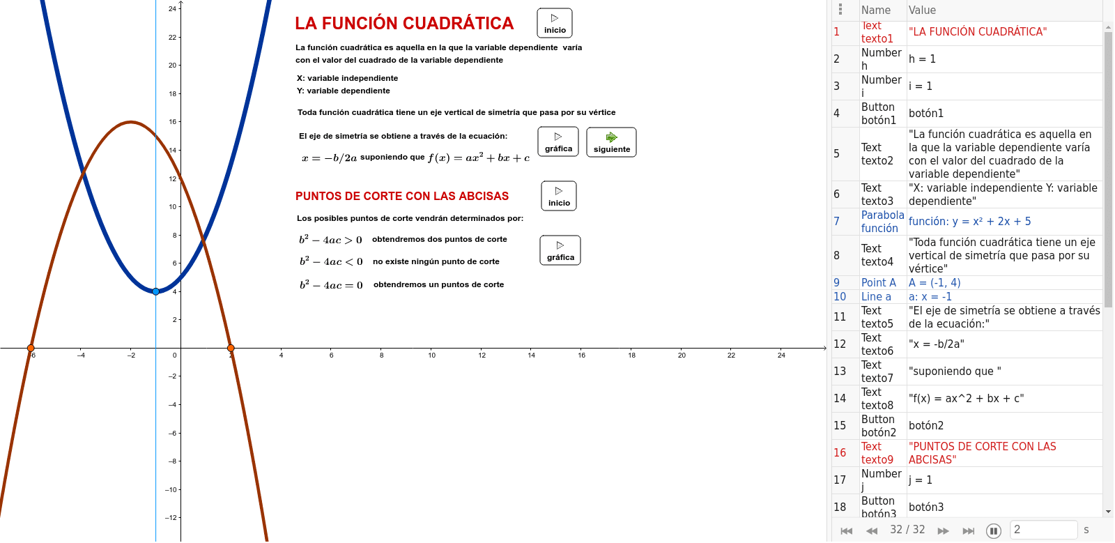 GeoGebra Applet