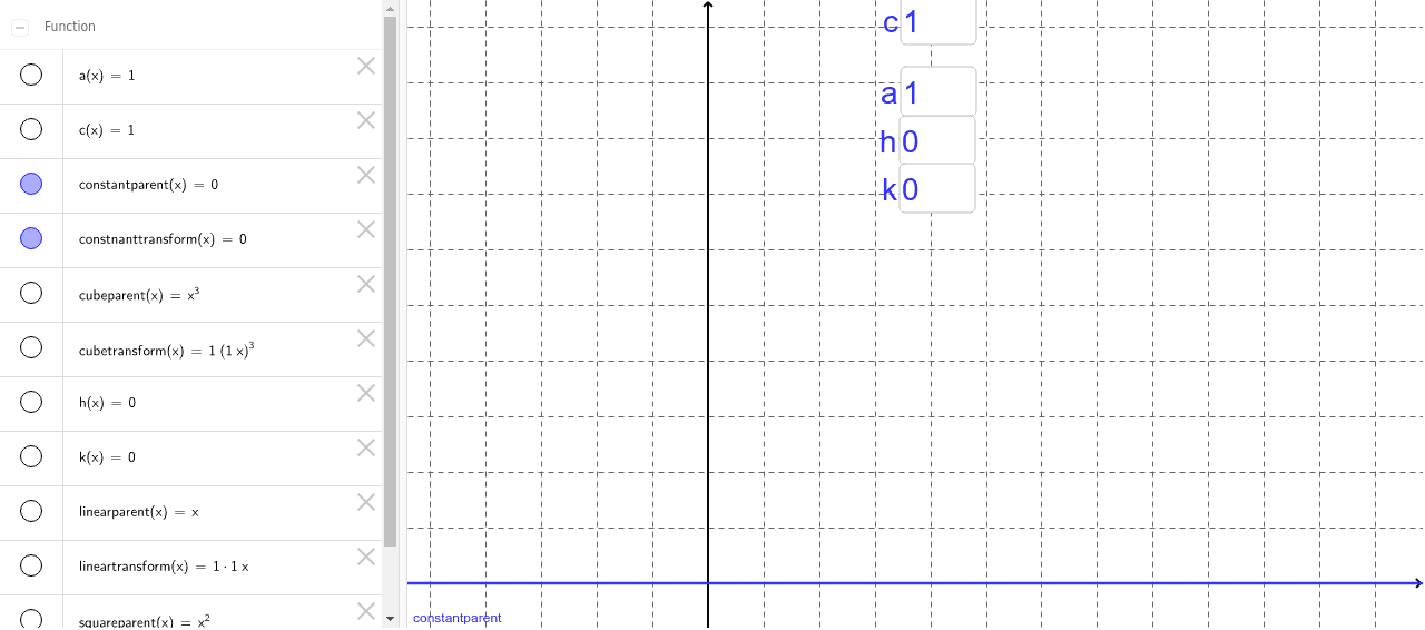 GeoGebra Applet