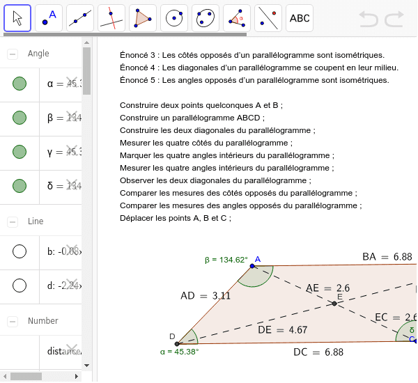 GeoGebra Applet
