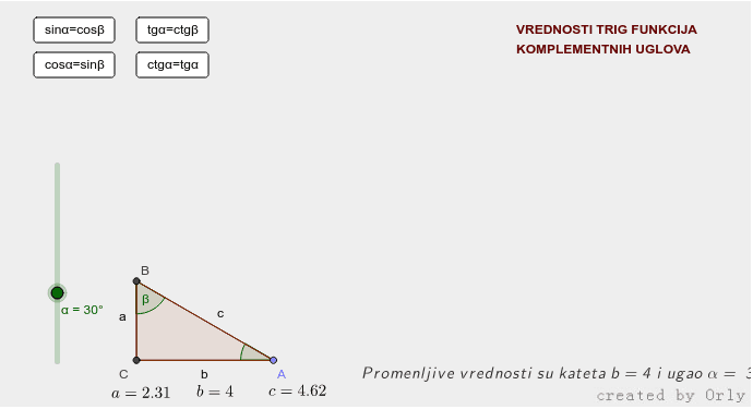GeoGebra Applet