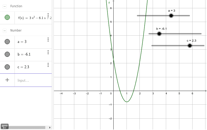 GeoGebra Applet