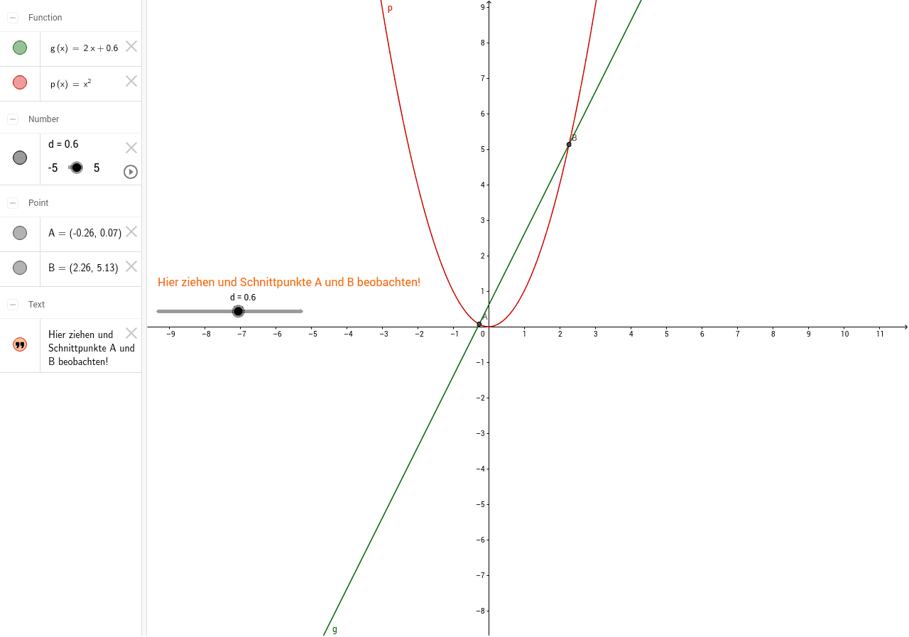 GeoGebra Applet
