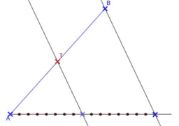 Dividing Segments Proportionately