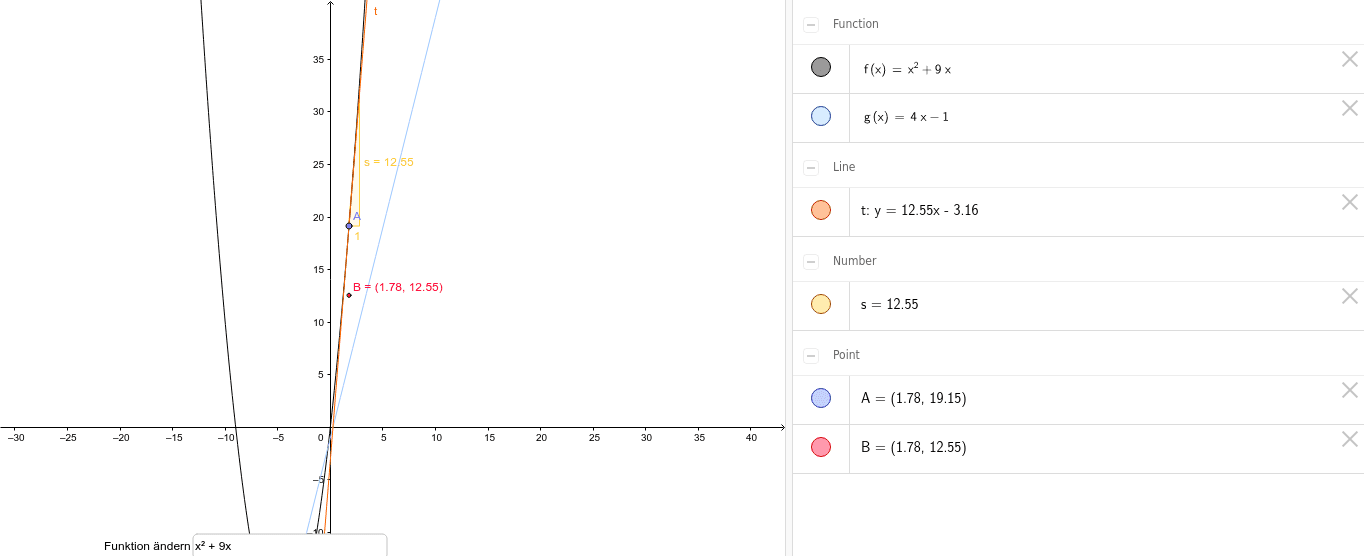 GeoGebra Applet