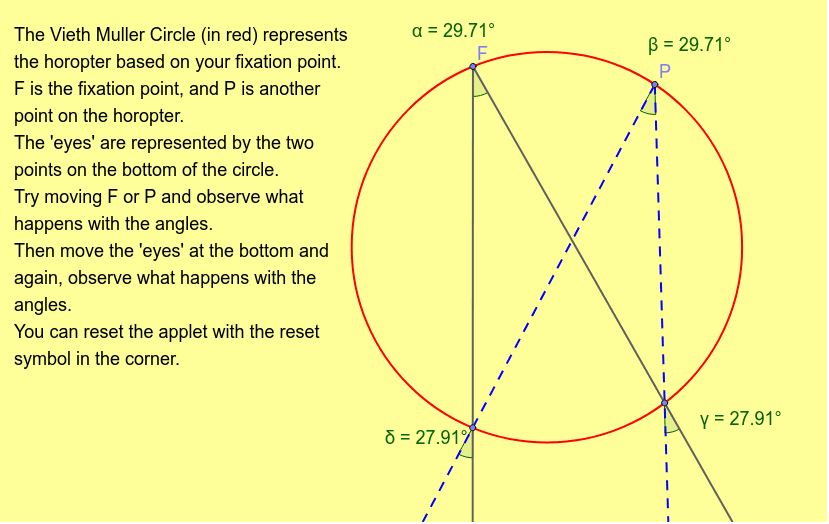 GeoGebra Applet
