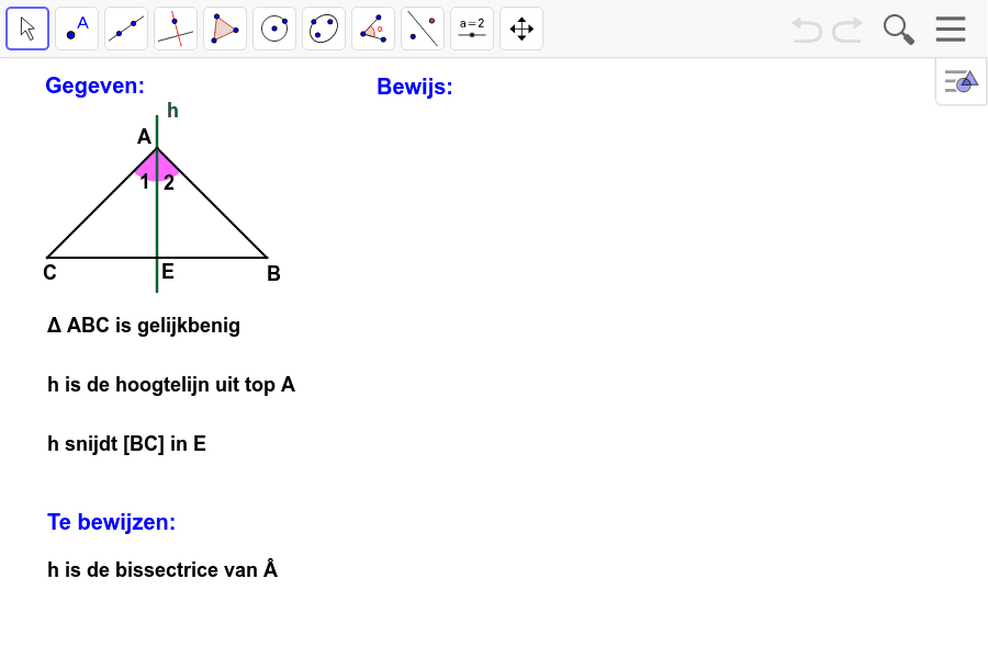 GeoGebra Applet