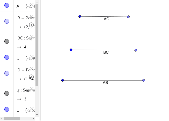 Example #4: Will following the directions below create exactly one triangle (Side AC=3 cm, Side BC= 4 cm, Side AB= 5 cm)?