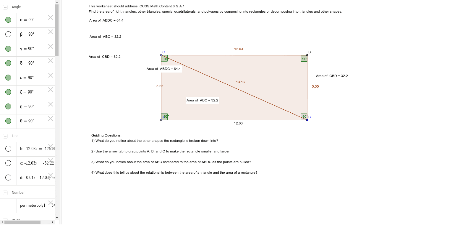 GeoGebra Applet