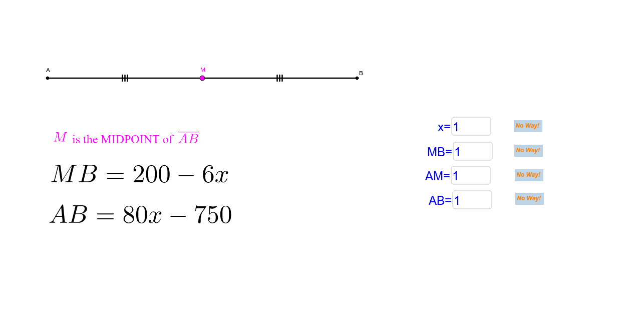 GeoGebra Applet