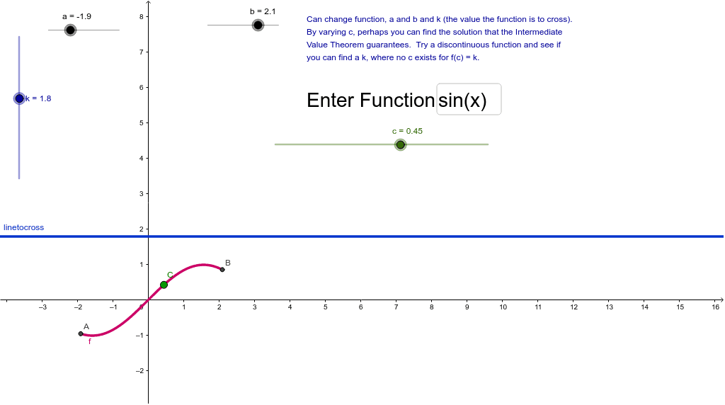 GeoGebra Applet