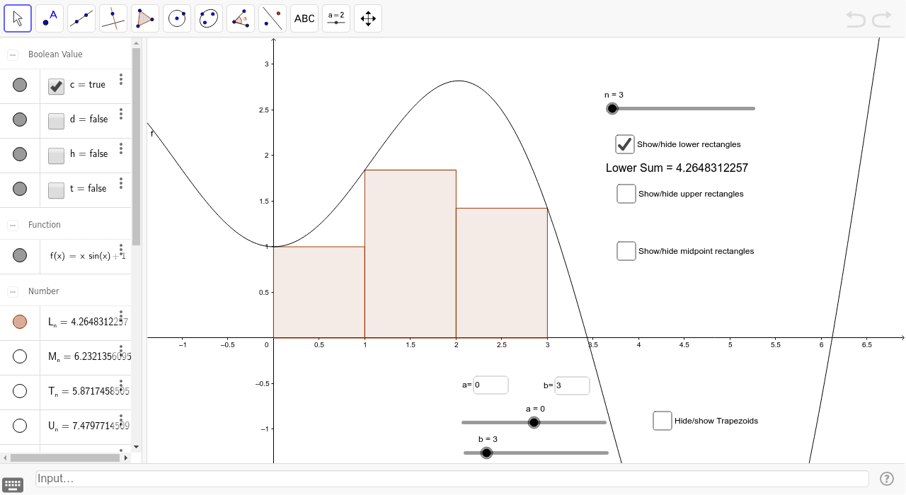 GeoGebra Applet