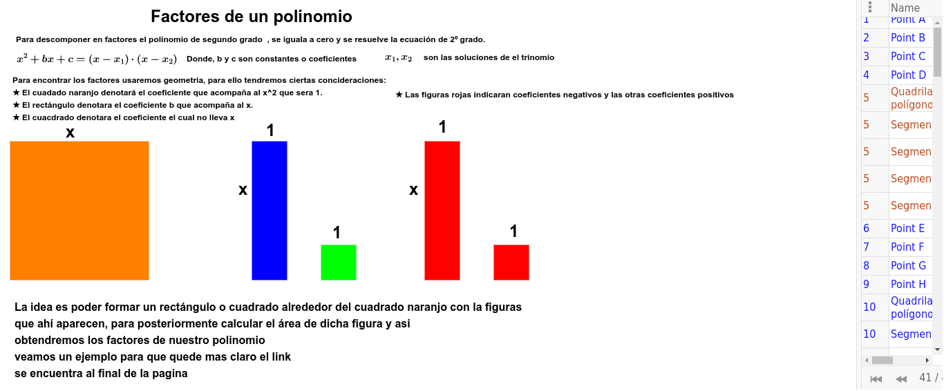 GeoGebra Applet