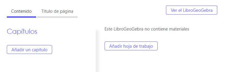 Añade contenido a tu libro