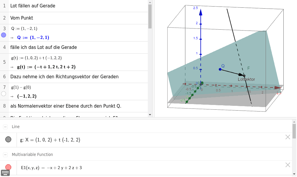 GeoGebra Applet